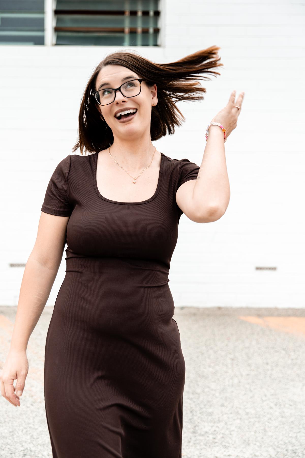 Bonnie Wicks laughing